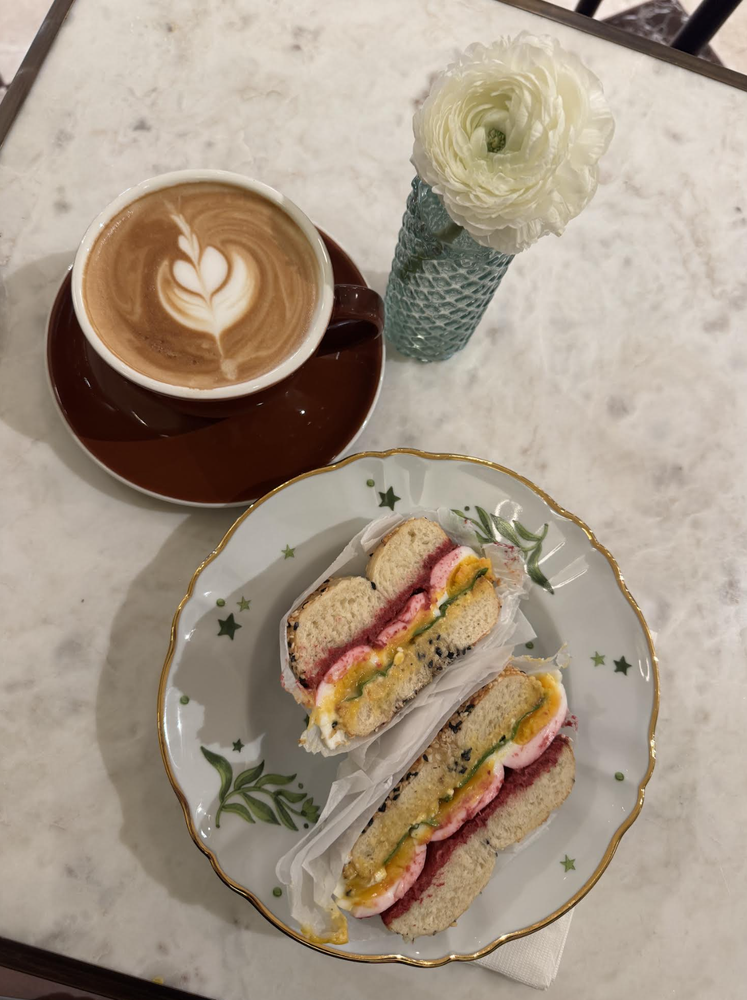 Elephantine Bakery combines French and Mediterranean influences.