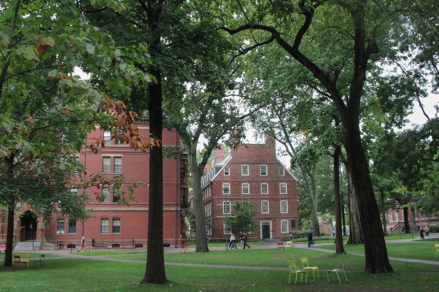 Matthews Hall is located in Harvard Yard.