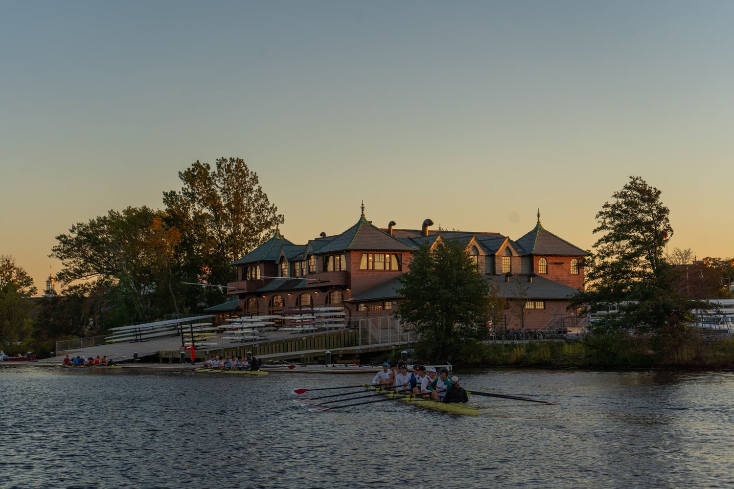 The Head of the Charles takes place on the banks of the Charles River in Cambridge and Boston.