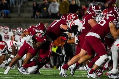 Cover image for In Photos: Harvard Football Defeats Cornell to Extend Winning Streak