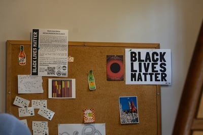 Cover image for Harvard Unions Stage Poster Campaign in Protest of Black Lives Matter Sign Removal