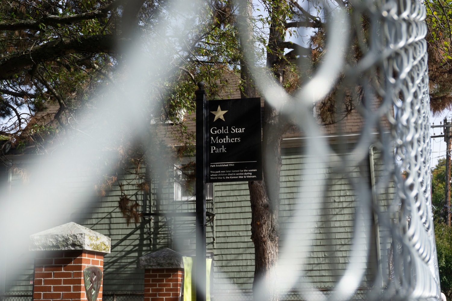 Gold Star Mothers Memorial Park was closed in September after tests confirmed that soil in the park is contaminated with lead and PCBs.