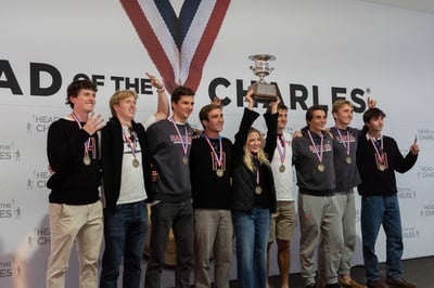 Cover image for Harvard Men's Lightweights Dominant at Head of the Charles