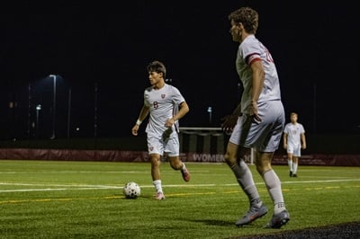 Cover image for Harvard Men’s Soccer Beats Brown 4-2 in First Ivy Win of the Season