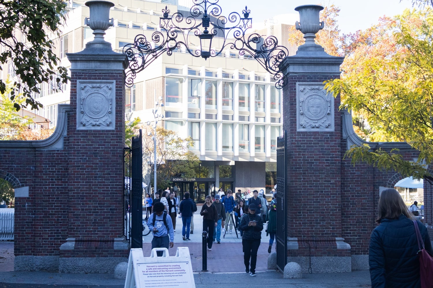 The Science Center is located at 1 Oxford St.
