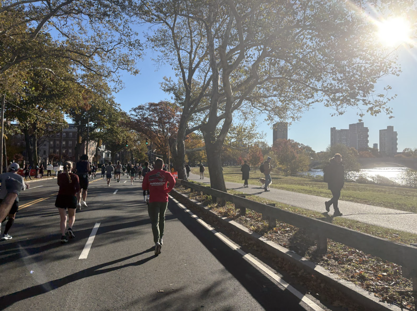Running by the Charles