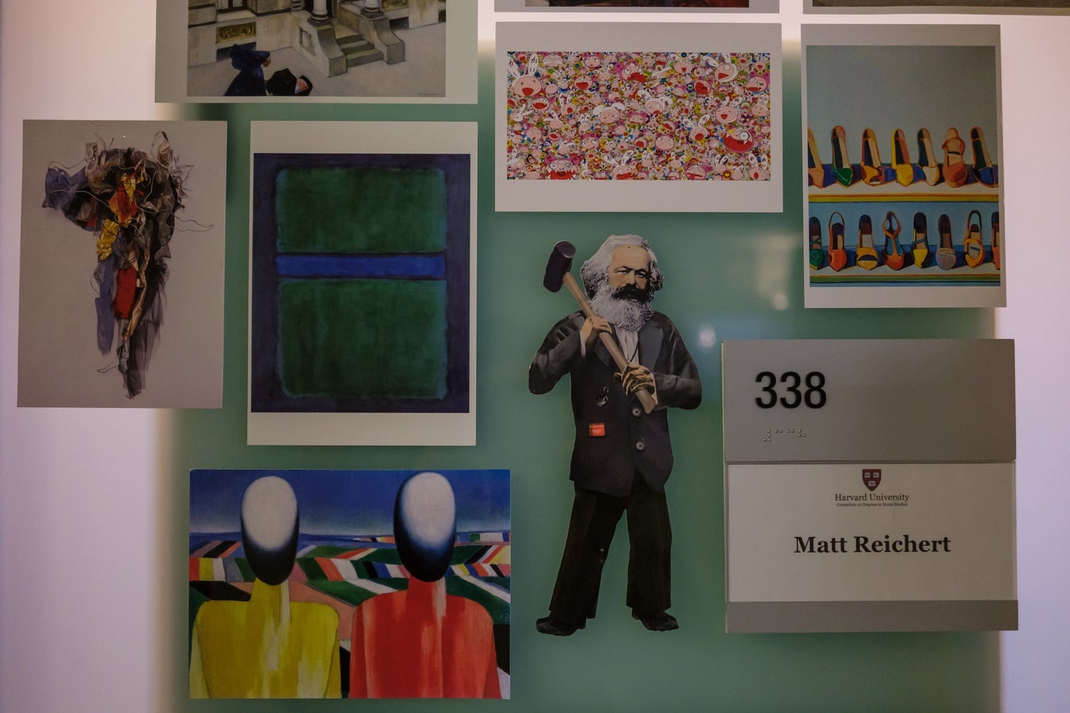 Reichert's photo collection.