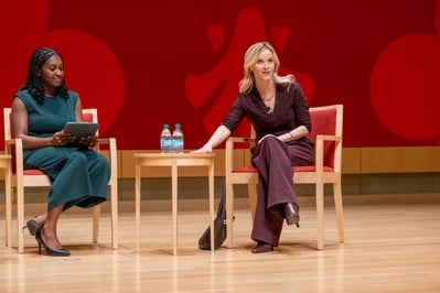 Cover image for Businessly Blonde: Reese Witherspoon Talks Entrepreneurship at HBS Event