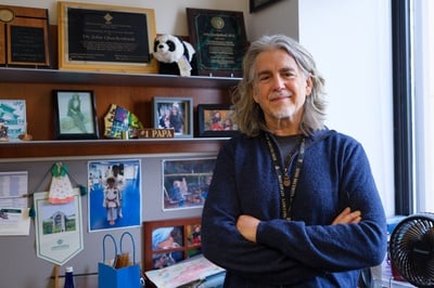 Cover image for Dr. John Quackenbush the Chair of the Department of Biostatistics at the Harvard TH Chan School of Public Health