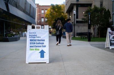 Cover image for NACAC College Fair at Wentworth Institute of Technology