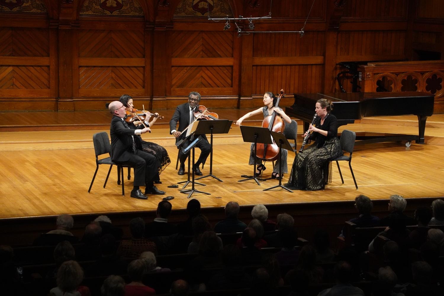 Boston Chamber Music Society performed at Sanders Theatre on Nov. 9.
