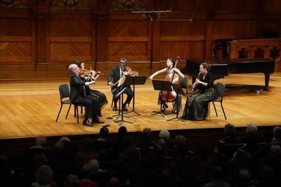 Cover image for Boston Chamber Music Society Performs Mozart, Coleridge-Taylor, and Dvořák: An Electric Afternoon of Music