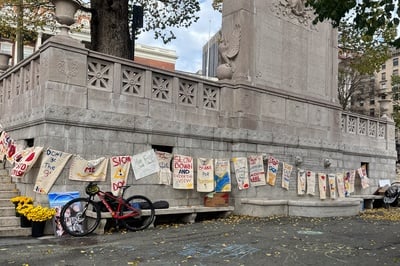 Cover image for ‘I Hate That This Day Has To Exist’: Hundreds Rally for Bike Safety