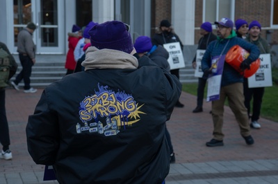 Cover image for Students Gather Nearly 500 Signatures in Support of Striking Custodians