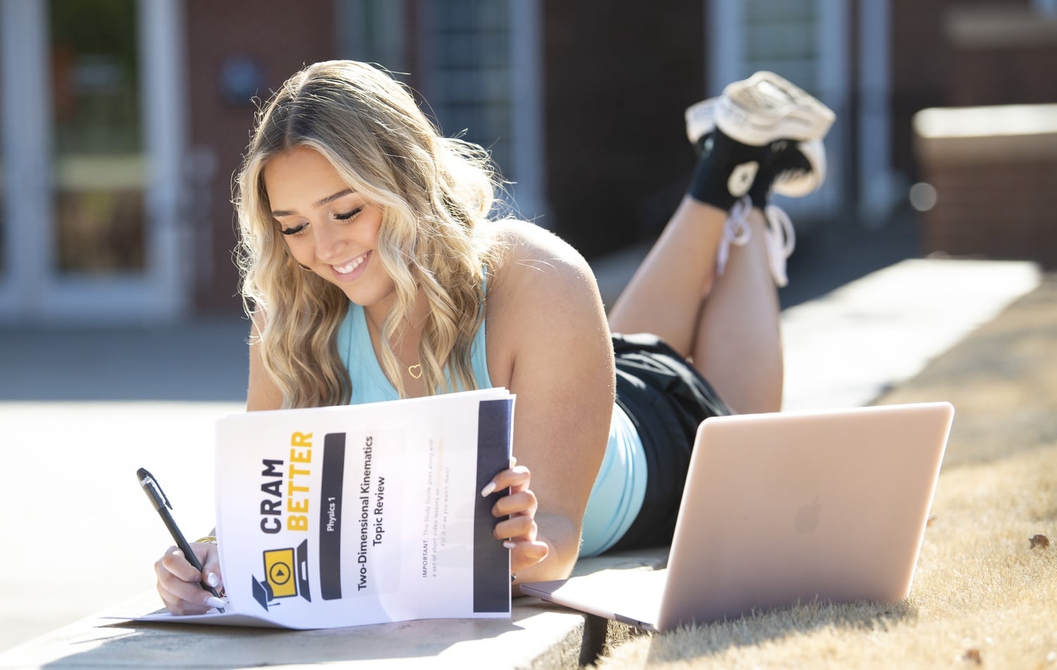 The combination of a physical Study Guide and an associated set of Topic Review videos is what defines the CramBetter learning model.