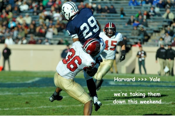 Cover image for Harvard vs. Yale: By the Numbers