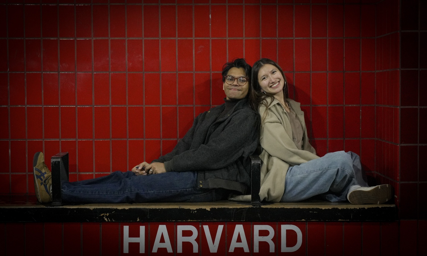 Kawsar Yasin '26 and Kashish Bastola '26 2 point out that their friendship is not predicated only on shared political, cultural, and scholarly interests, but also on constant mutual support and entertainment.