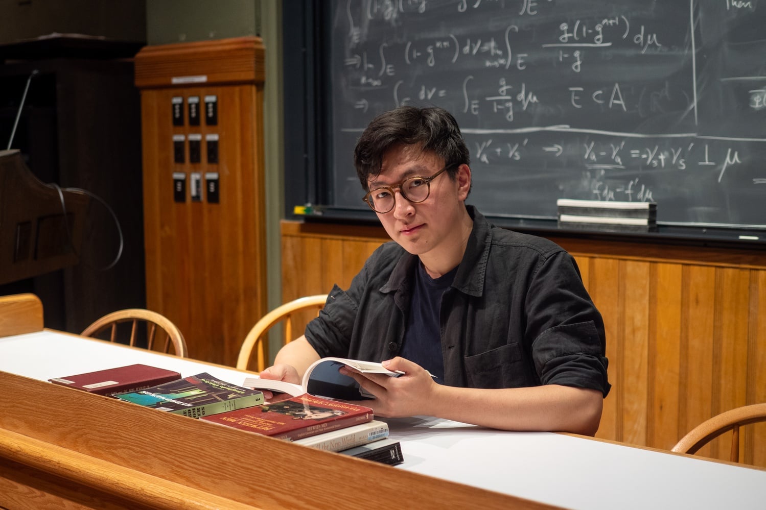 S. Max Fan ’26 studies Math and English.