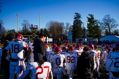 Cover image for Villanova Slams the Door on Harvard’s Postseason Return in 52-7 Rout