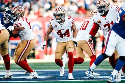 Cover image for Kyle Juszczyk '13 Plays Fullback for the San Francisco 49ers