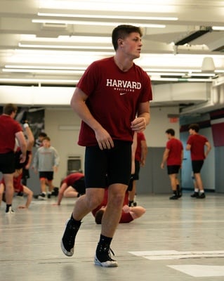 Cover image for Freshman Sid Tildsley During Practice