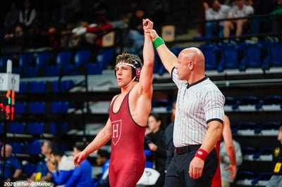 Cover image for Harvard Wrestling Tested by Top Competition in Las Vegas
