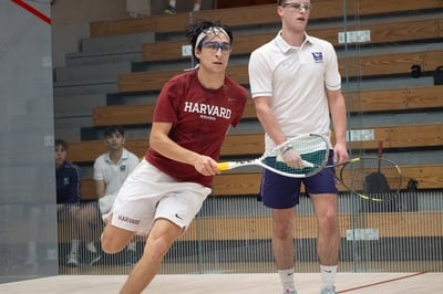 Cover image for Squash Starts Ivy Play with Dual 9-0 Sweeps Over Dartmouth