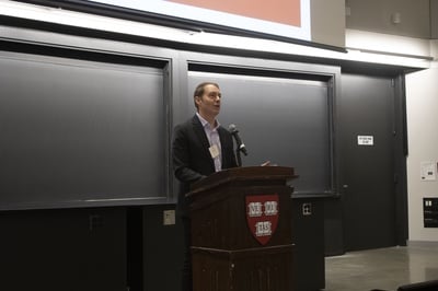 Cover image for Dean Deming at Midyear Graduation