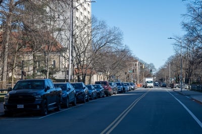 Cover image for Cambridge Gears Up To Install Bike Lanes Near Sanders Theatre, Science Center