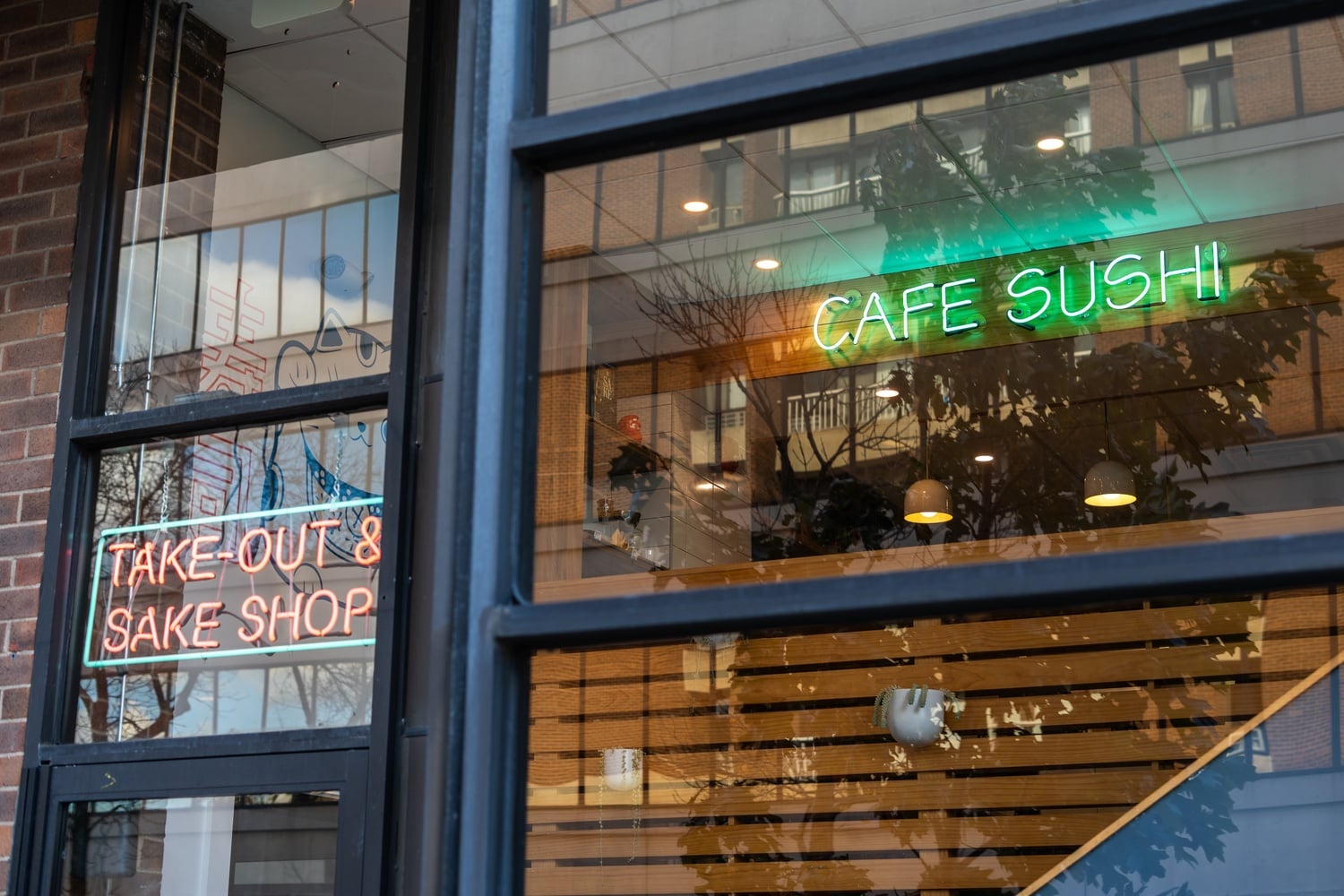 This month, Cafe Sushi is re-opening its sit-down dining for the first time post-pandemic.