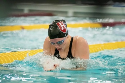 Cover image for Aliana Marakovic Races the Breaststroke 