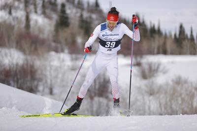 Cover image for Rémi Drolet Races in the NCAA Skiing Championships