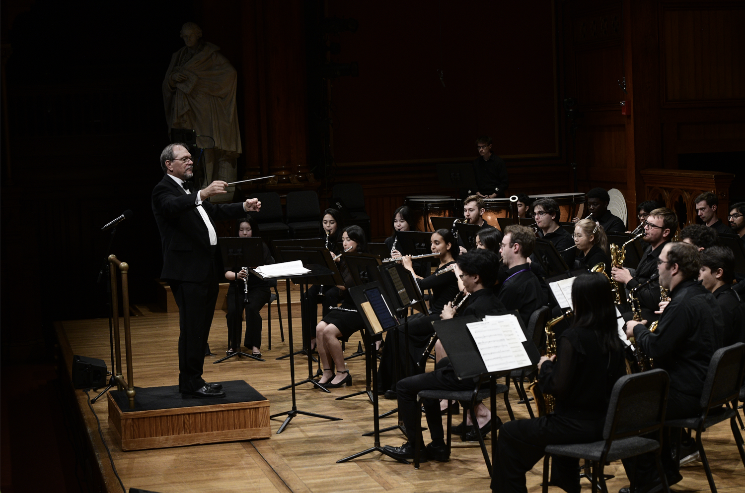On Dec. 2, the Harvard Wind Ensemble hosted its Holiday Concert in Lowell Lecture Hall.