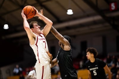 Cover image for Austin Hunt Drives for Layup
