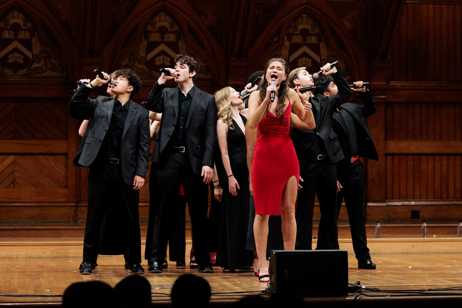 The Harvard LowKeys performing during "Jam Packed!"