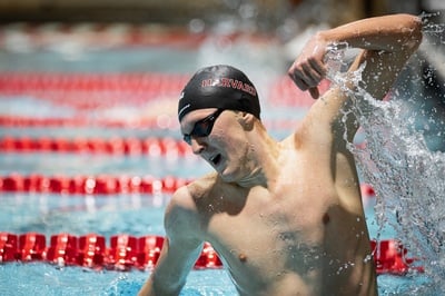 Cover image for Freshman William Mulgrew Breaks School Record