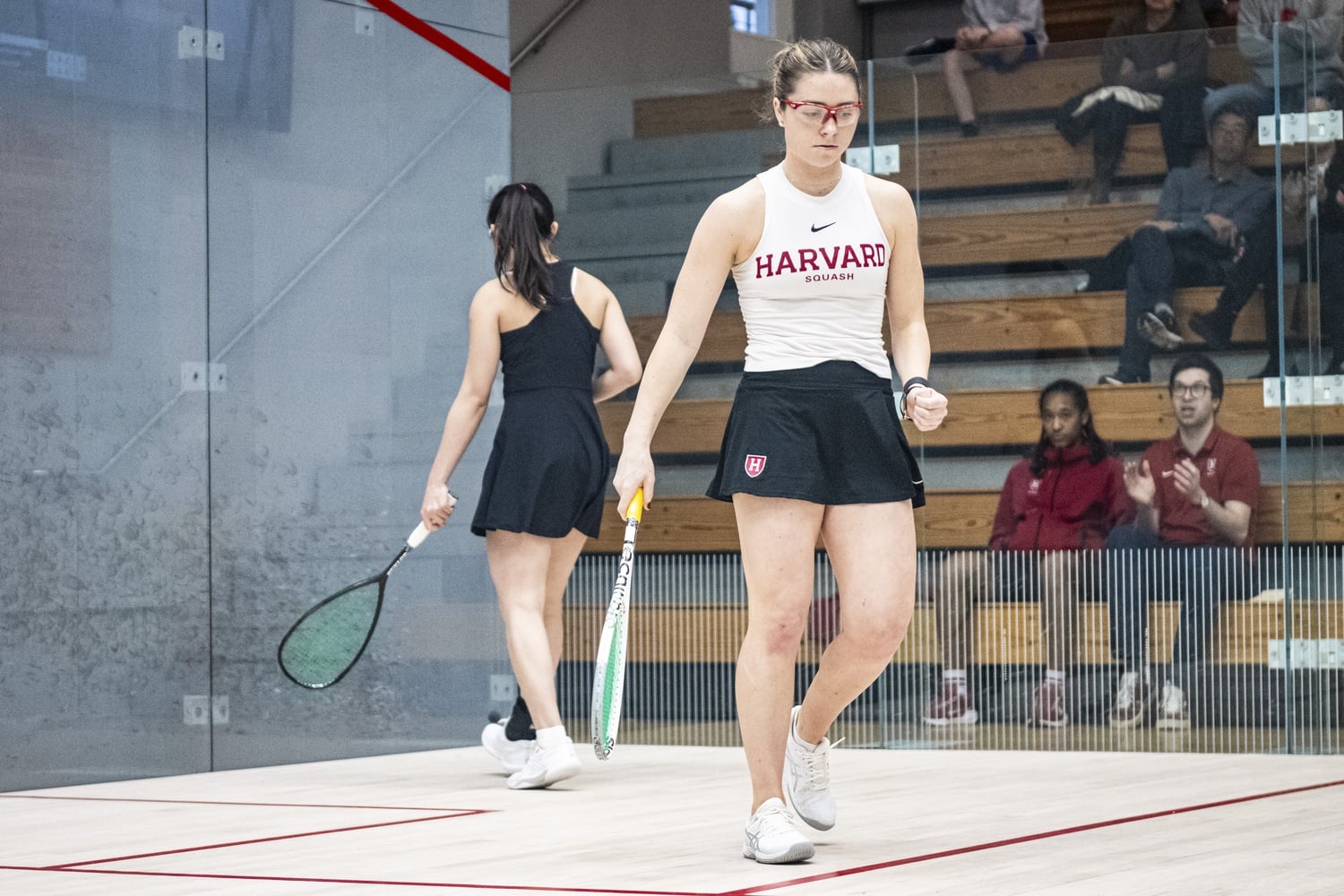 Sophomore Caroline Fouts competes at the CSA Individual National Championships where she finished in second place.