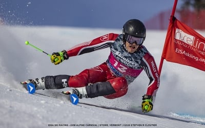 Cover image for Harvard Skiing Places Eighth at Vermont Carnival