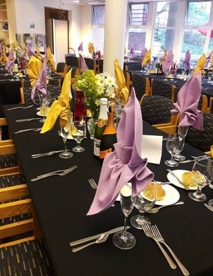 Cover image for One of Bela’s table arrangements for a function.