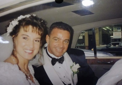 Cover image for The Pappas on their wedding day.