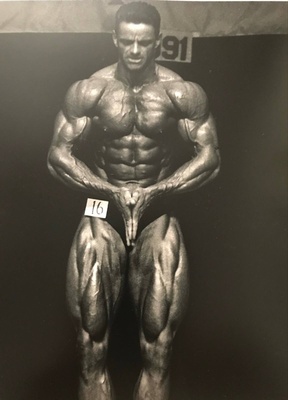 Cover image for Chris Pappas’ third state title bodybuilding victory, where he also claimed the Overall Champion award.