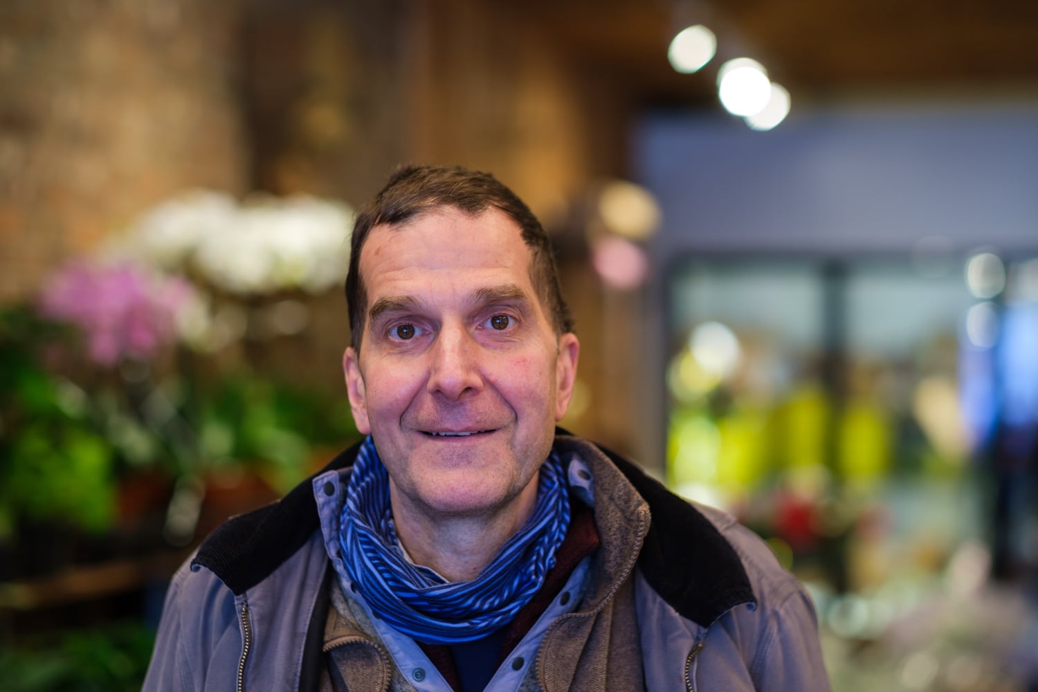 Stephen Zedros, the grandson of the original founders of the store, says being a florist is "the greatest thing in the world."