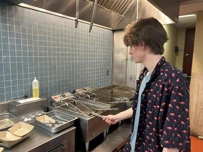 Cover image for Caleb A. Hultmann ’27 At Grille