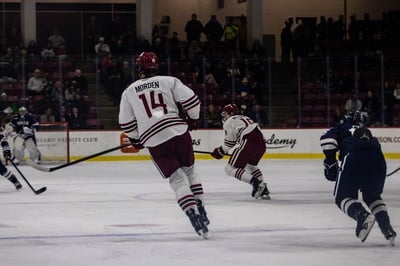 Cover image for Men’s Hockey Loses First Matchup Since 2018 to Yale in Overtime