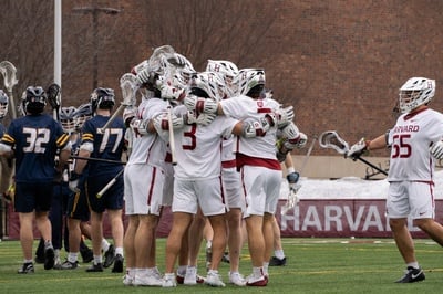 Cover image for Men's Lacrosse Celebrates a Win