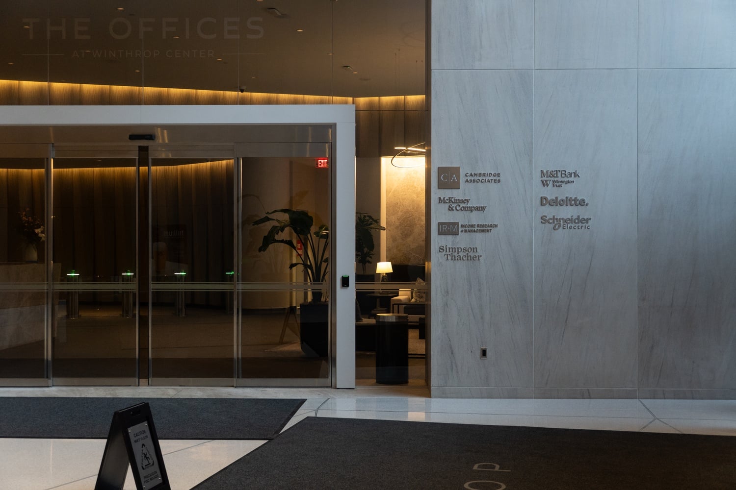 The McKinsey Boston office is located in Winthrop Center at 250 Devonshire Street.