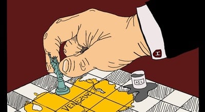 Cover image for At a Stalemate: Venezuelan Exiles at Harvard are Caught Between Two Regimes