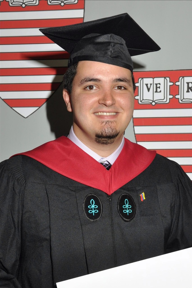 Jose R. Morales-Arilla at his Master in Public Administration in International Development commencement in 2012.