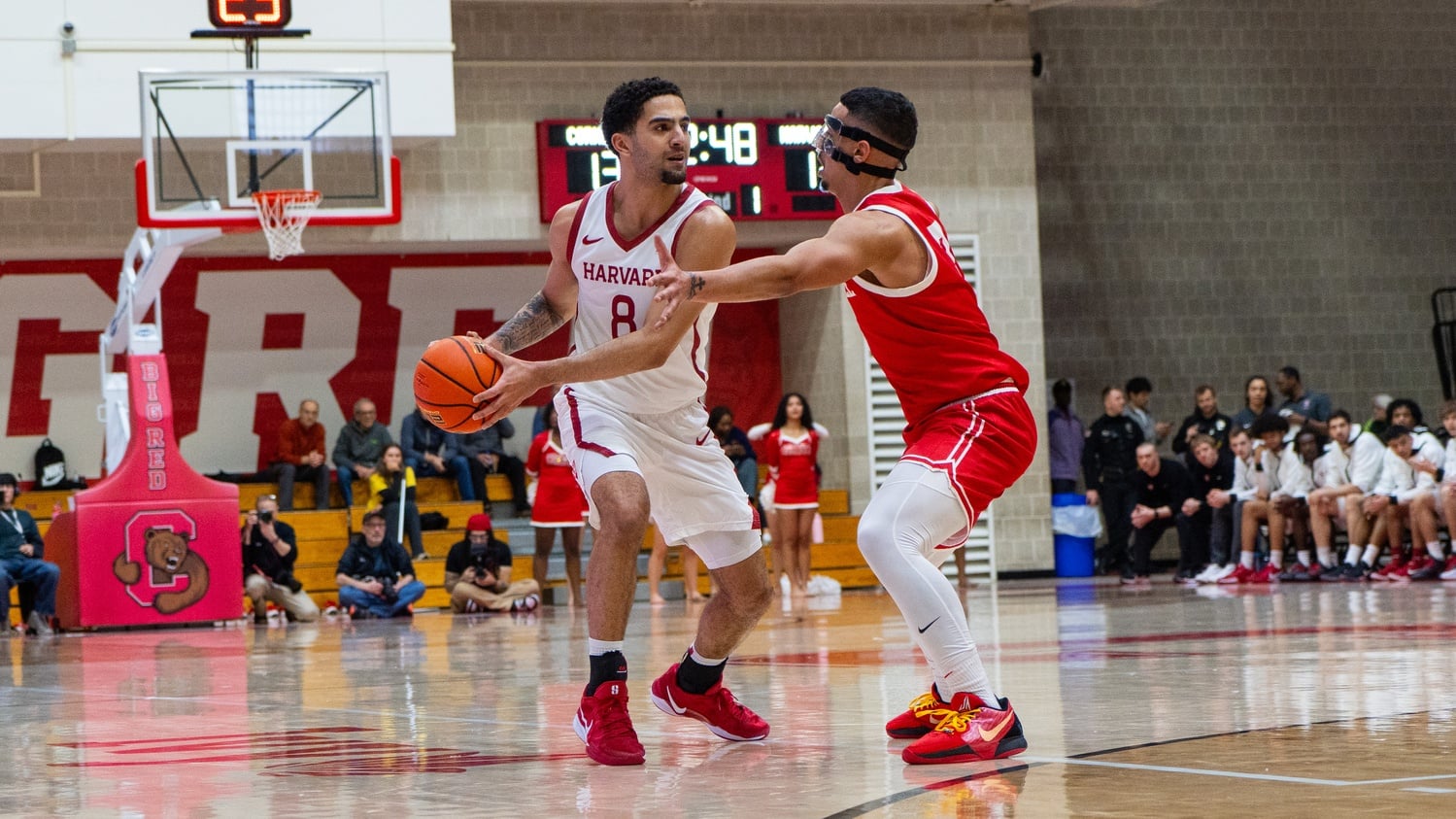 Sophomore guard Tey Barbour scores a career high as Harvard avenges its loss against Cornell.