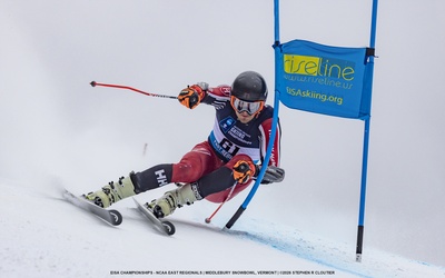 Cover image for Alpine Skiing Produces Two NCAA Qualifiers at Middlebury Carnival